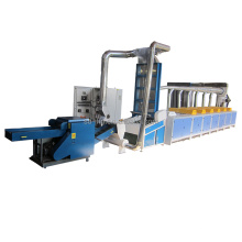 Cotton waste recycling machine/ opener and six sets cleaning machine for making yarn